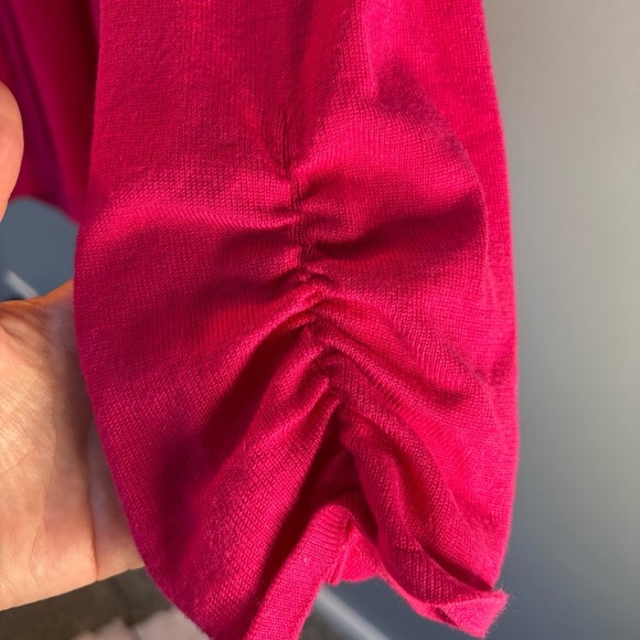 89th & Madison Vibrant Pink Cardigan - Picture 4 of 4